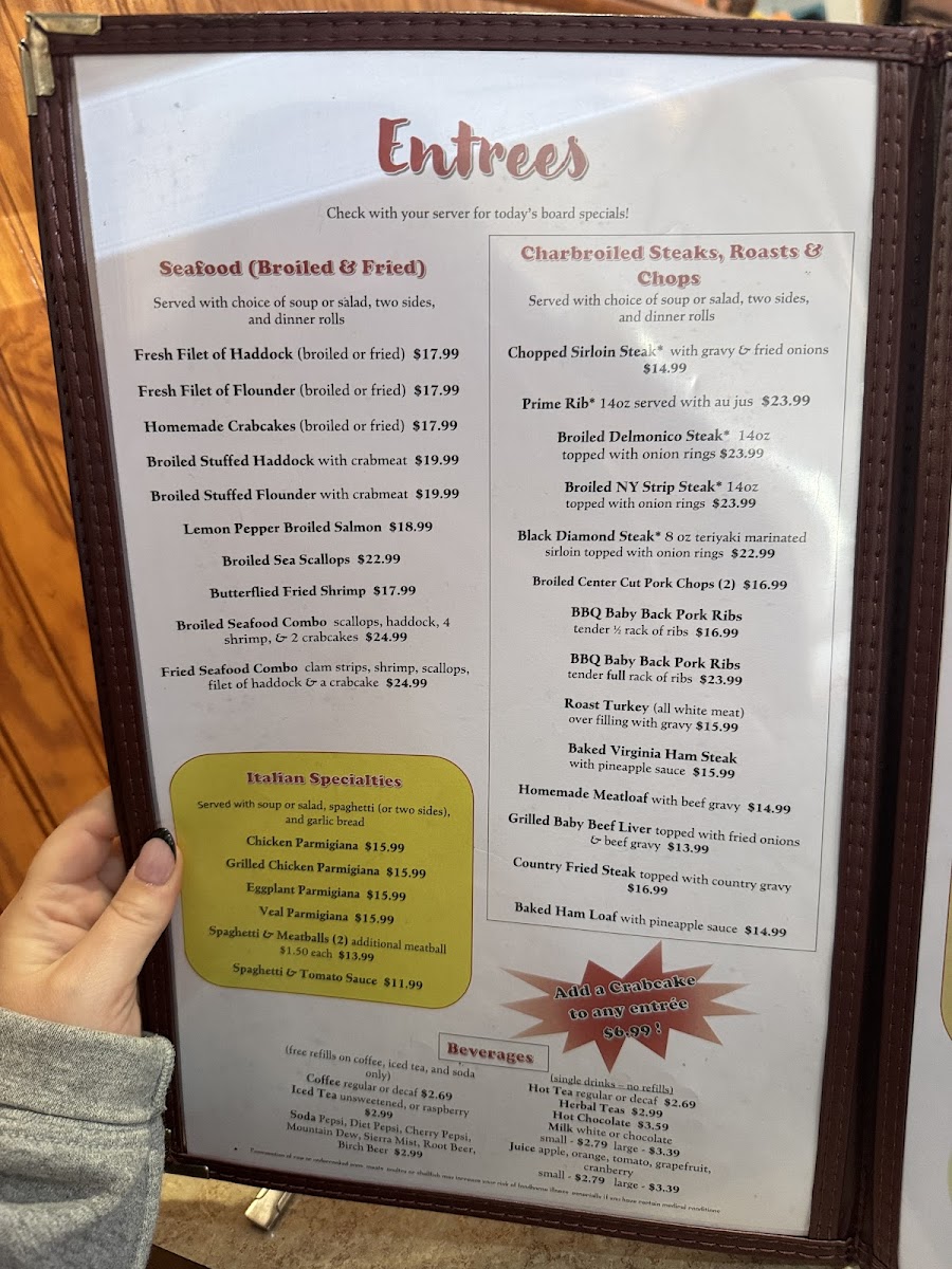 Marysville All American Diner Menu - Image 4